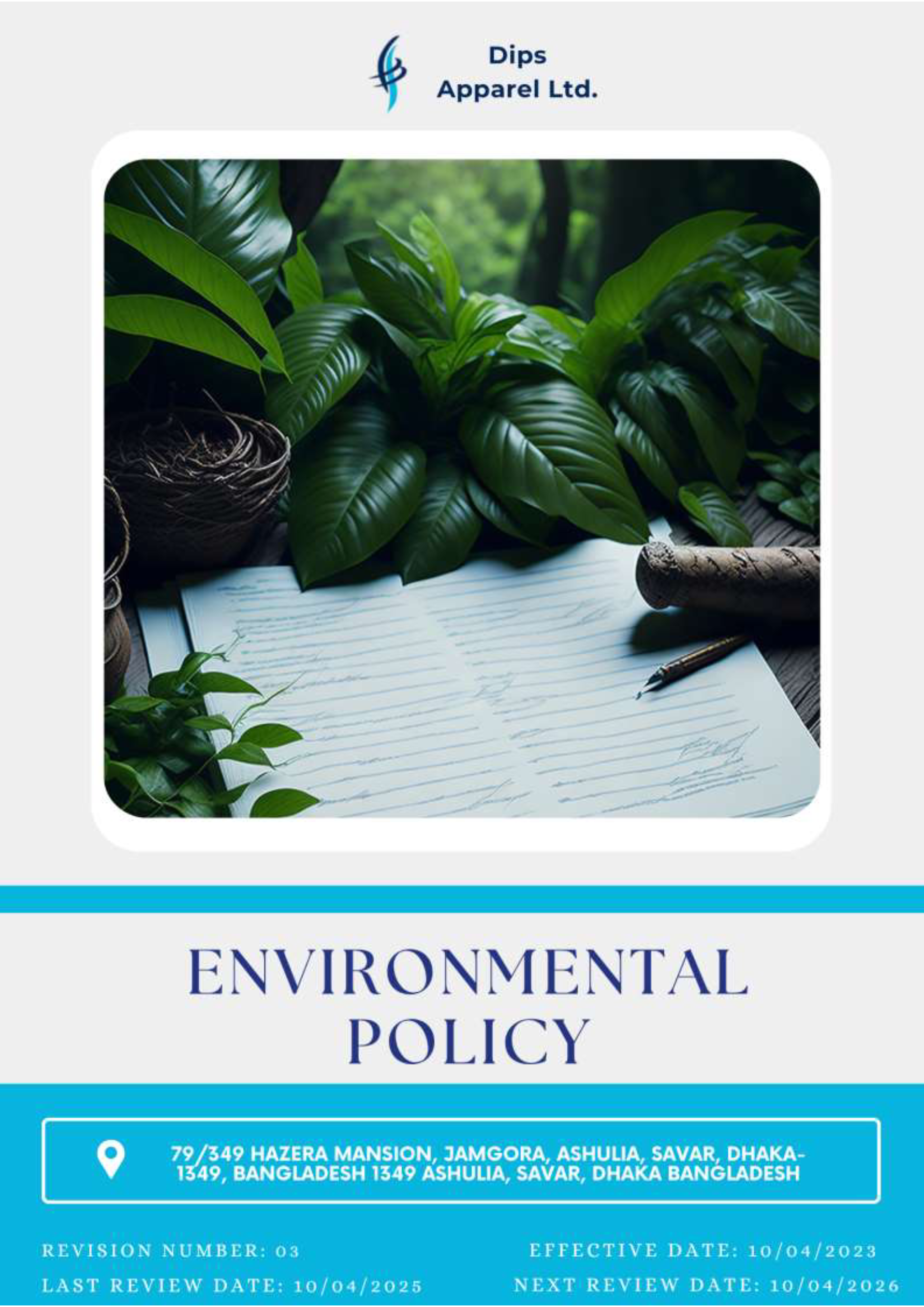 ENVIRONMENTAL POLICY-1 -by MaxAI